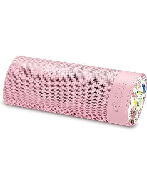 New Arrival Universal Kit Sound Boom Bar Speaker Gifting Portable Rechargeable Stereo Bluetooth Wireless Speaker Sound System with Smartphone/Tablets/MP3 (Pink)